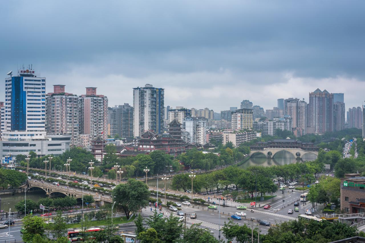 Pandahouse Aparthotel Chengdu Exterior foto