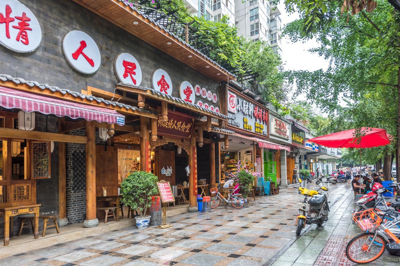 Pandahouse Aparthotel Chengdu Exterior foto