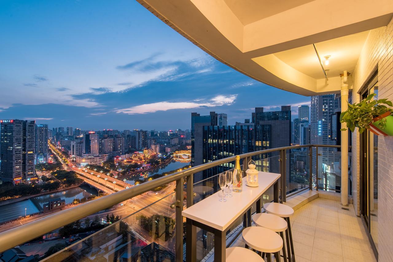Pandahouse Aparthotel Chengdu Exterior foto