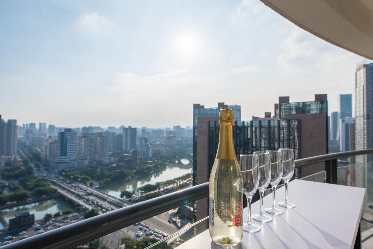 Pandahouse Aparthotel Chengdu Exterior foto